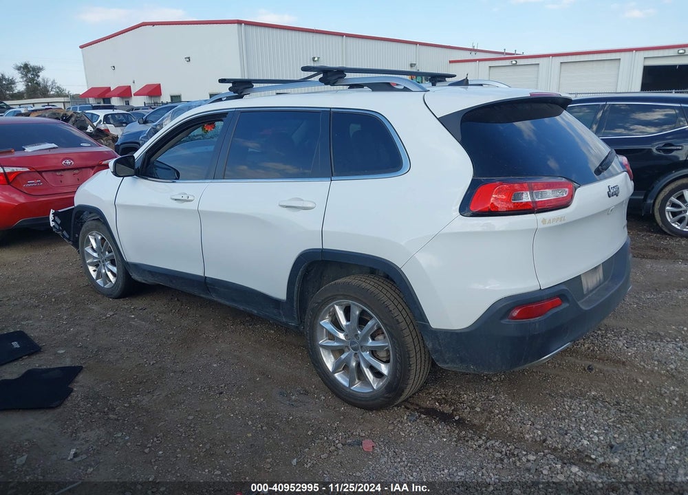 2016 JEEP CHEROKEE LIMITED VIN: 1C4PJLDB4GW158597