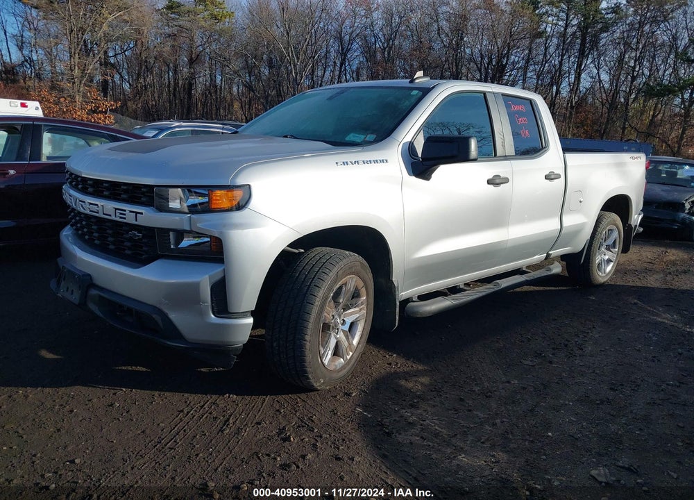 2019 CHEVROLET SILVERADO 1500 CUSTOM VIN: 1GCRYBEH2KZ361027
