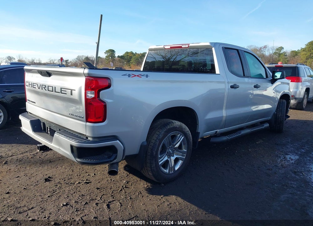 2019 CHEVROLET SILVERADO 1500 CUSTOM VIN: 1GCRYBEH2KZ361027