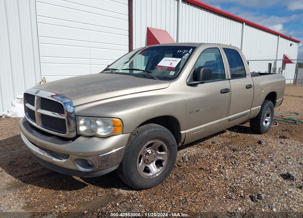 2002 DODGE RAM 1500 ST VIN: 1D7HA18N22S580600