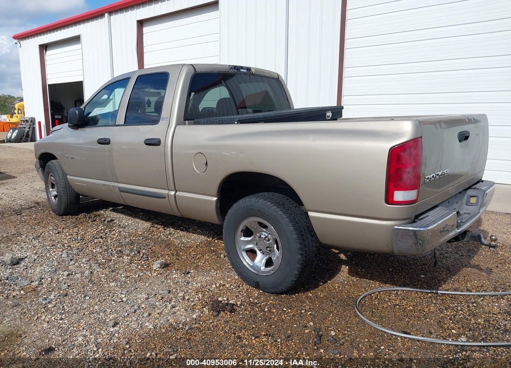 2002 DODGE RAM 1500 ST VIN: 1D7HA18N22S580600