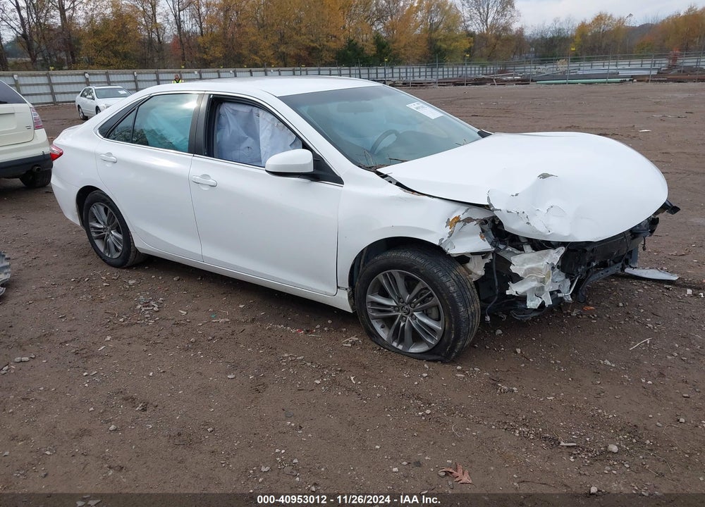 2016 TOYOTA CAMRY SE VIN: 4T1BF1FK4GU511215
