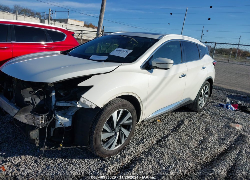 2018 NISSAN MURANO PLATINUM VIN: 5N1AZ2MH9JN174655