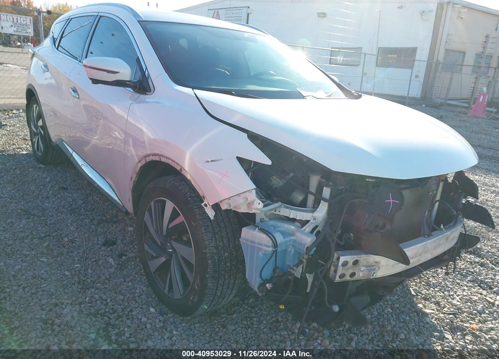 2018 NISSAN MURANO PLATINUM VIN: 5N1AZ2MH9JN174655