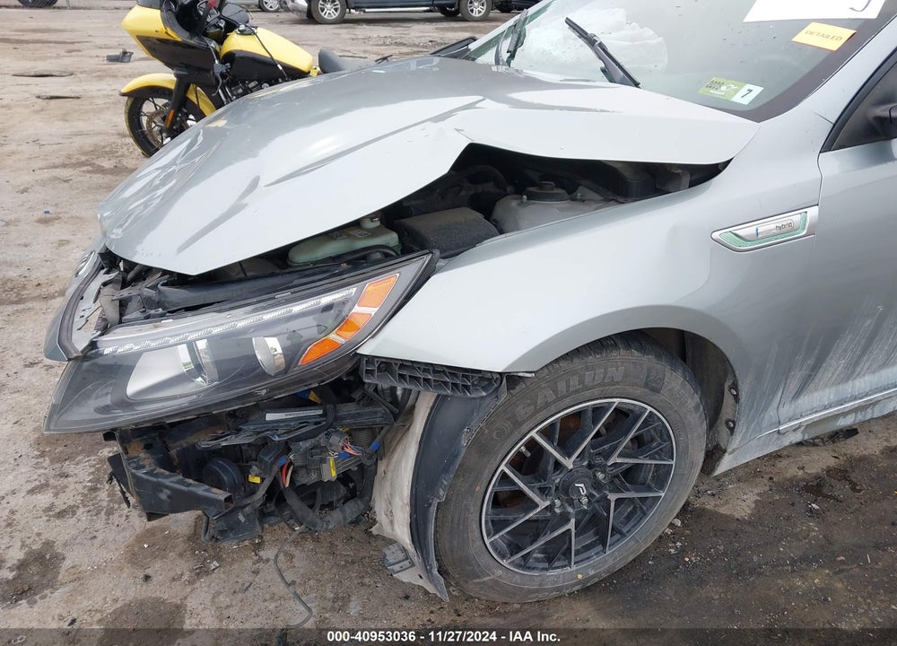 2015 KIA OPTIMA HYBRID VIN: KNAGM4AD1F5082213