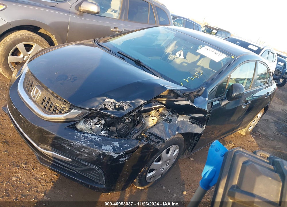 2013 HONDA CIVIC LX VIN: 19XFB2F56DE064530