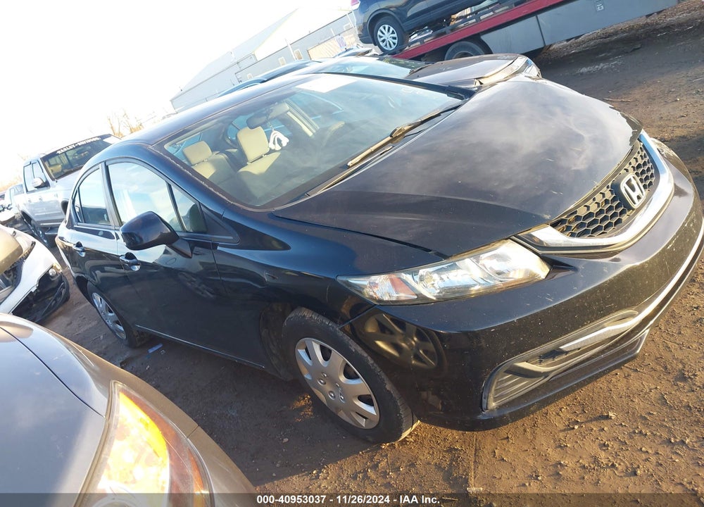 2013 HONDA CIVIC LX VIN: 19XFB2F56DE064530