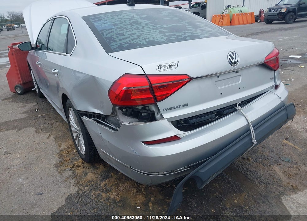 2016 VOLKSWAGEN PASSAT 1.8T SE VIN: 1VWBS7A39GC057405