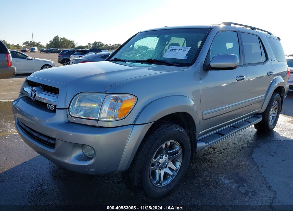 2006 TOYOTA SEQUOIA LIMITED V8 VIN: 5TDZT38A76S279238