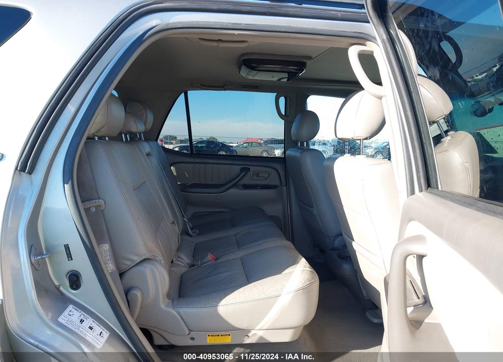 2006 TOYOTA SEQUOIA LIMITED V8 VIN: 5TDZT38A76S279238