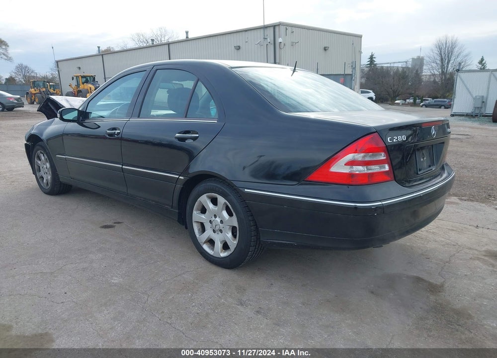 2006 MERCEDES-BENZ C 280 LUXURY 4MATIC VIN: WDBRF92H76F785120