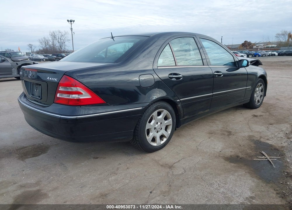 2006 MERCEDES-BENZ C 280 LUXURY 4MATIC VIN: WDBRF92H76F785120