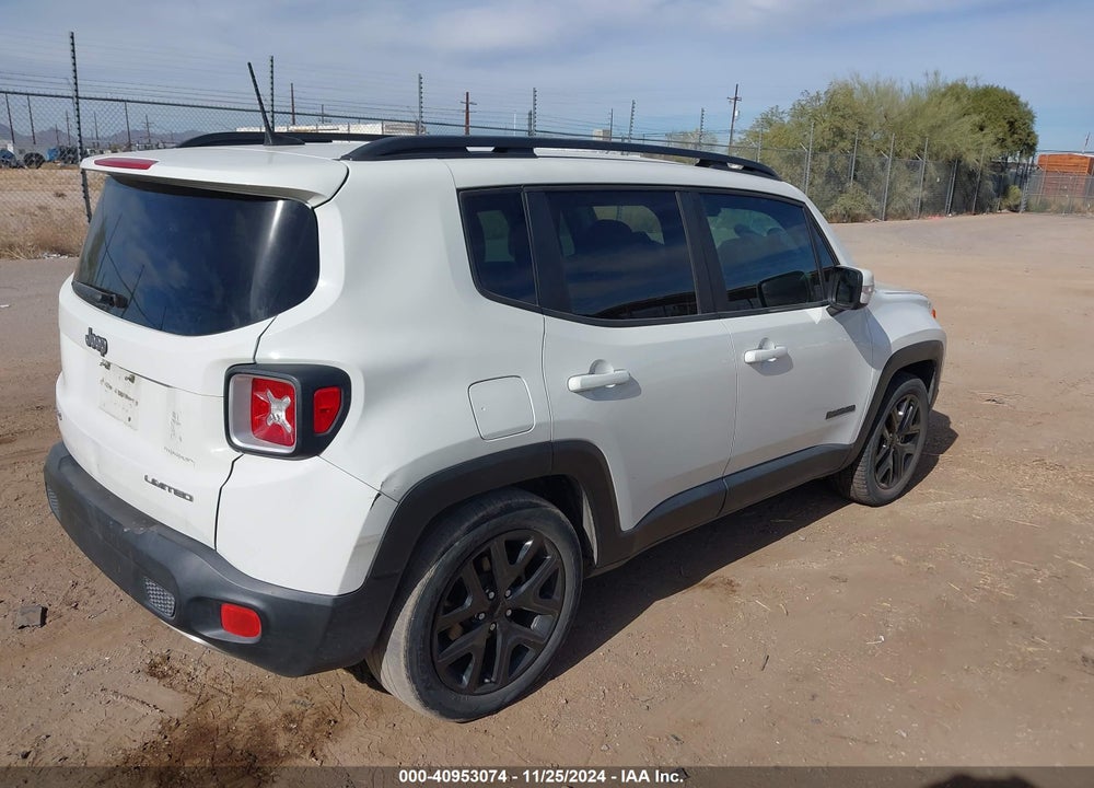 2018 JEEP RENEGADE ALTITUDE FWD VIN: ZACCJABB6JPH83531