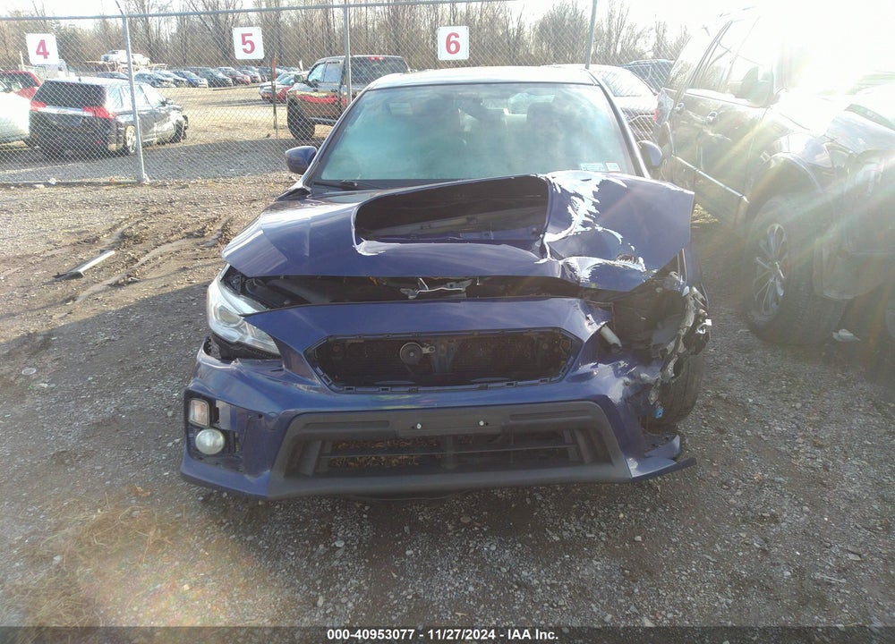 2018 SUBARU WRX PREMIUM VIN: JF1VA1B68J9830660