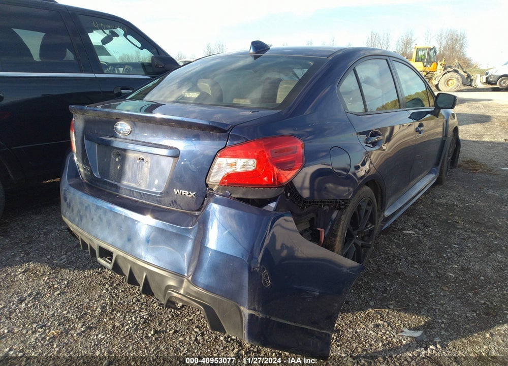2018 SUBARU WRX PREMIUM VIN: JF1VA1B68J9830660