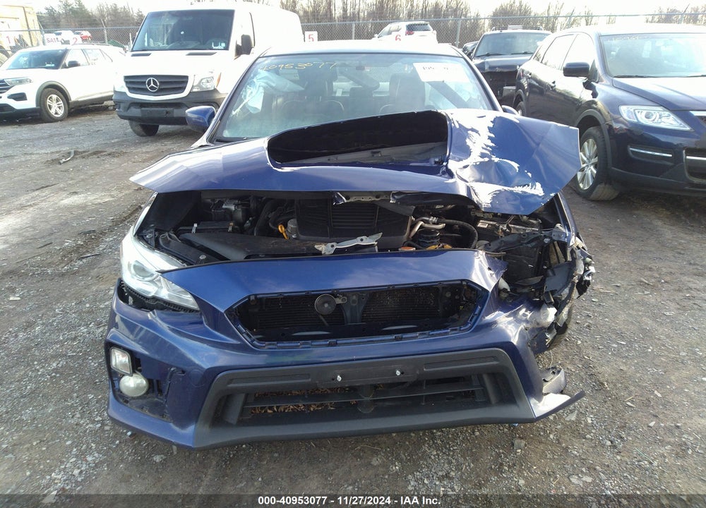 2018 SUBARU WRX PREMIUM VIN: JF1VA1B68J9830660