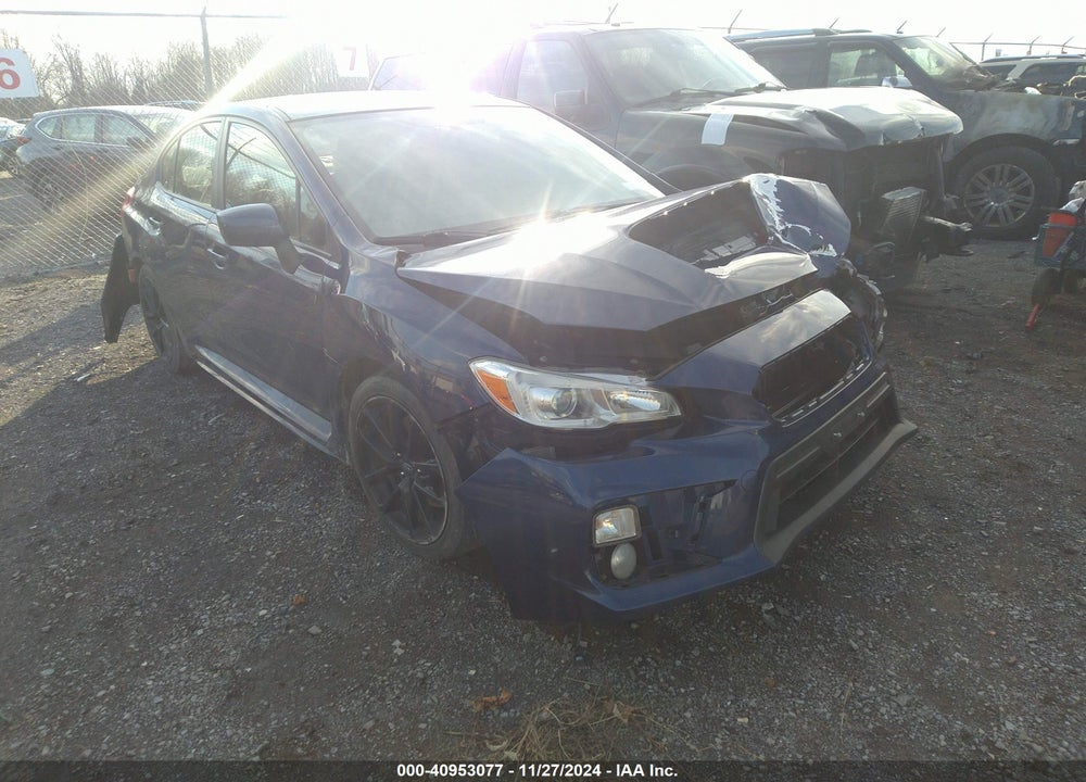 2018 SUBARU WRX PREMIUM VIN: JF1VA1B68J9830660