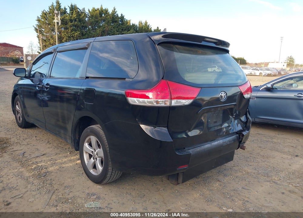 2014 TOYOTA SIENNA L V6 7 PASSENGER VIN: 5TDZK3DC5ES426357