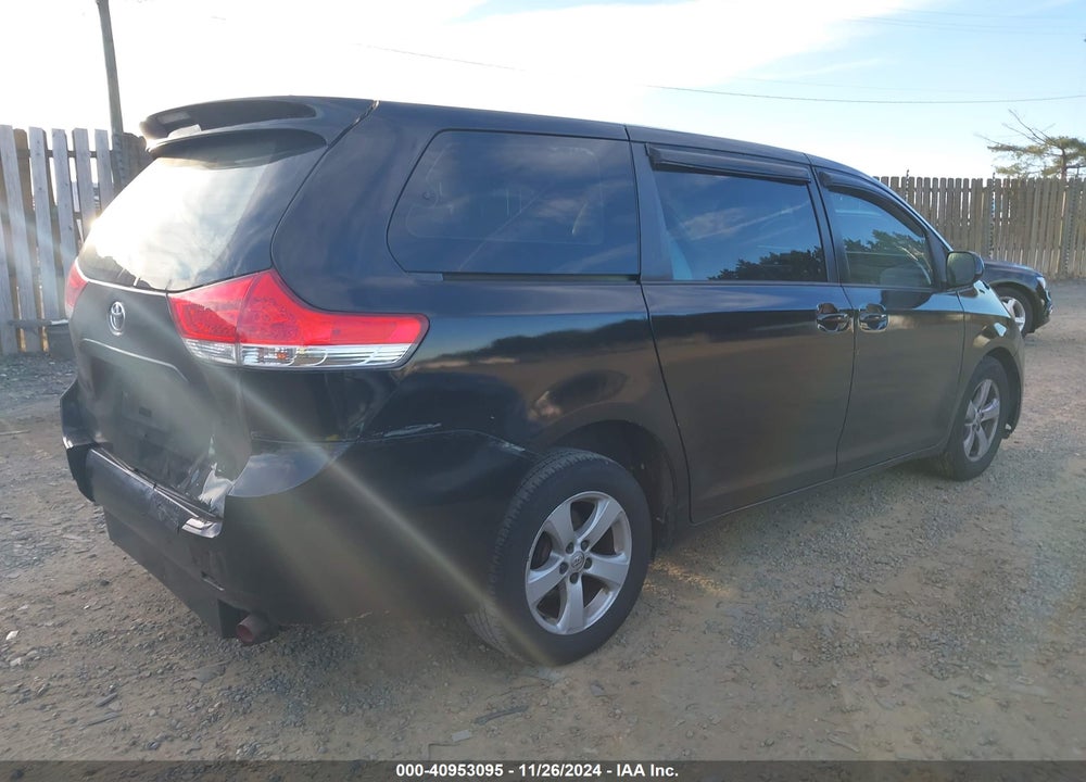 2014 TOYOTA SIENNA L V6 7 PASSENGER VIN: 5TDZK3DC5ES426357