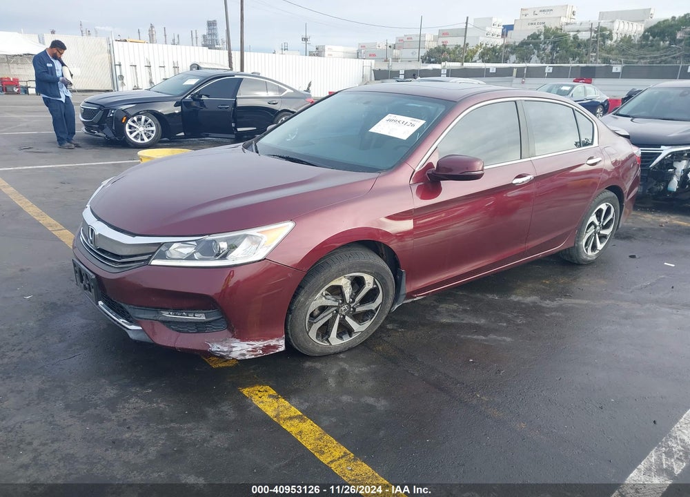 2016 HONDA ACCORD EX-L VIN: 1HGCR2F83GA003458
