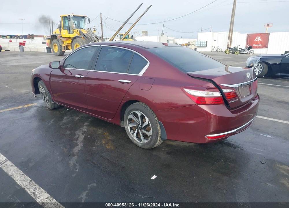 2016 HONDA ACCORD EX-L VIN: 1HGCR2F83GA003458
