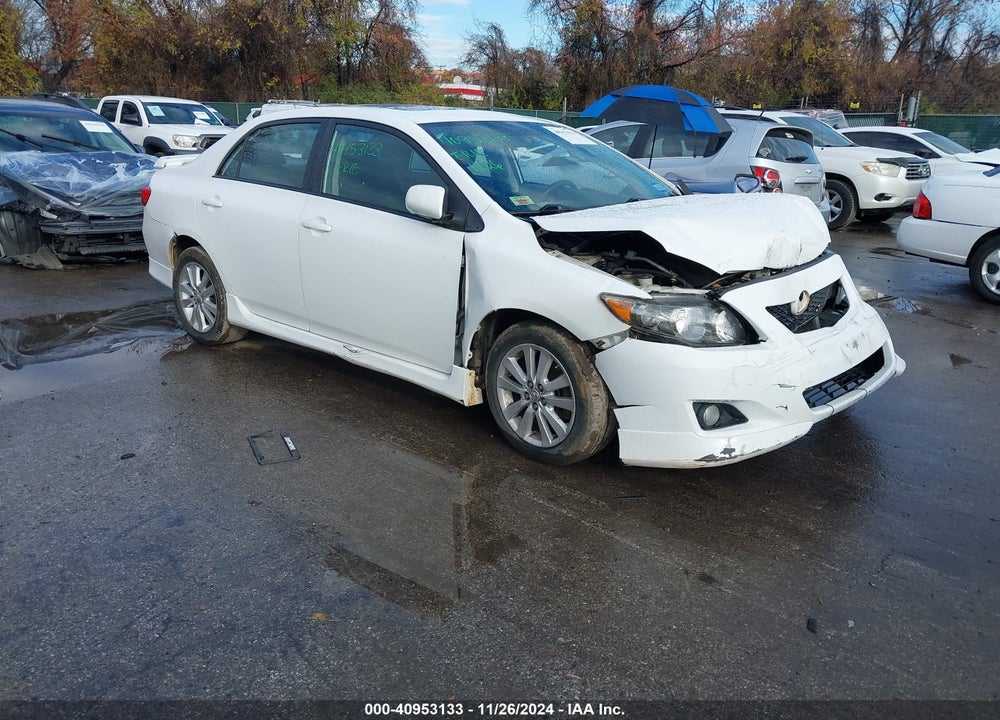 2010 TOYOTA COROLLA S VIN: 2T1BU4EE1AC323750