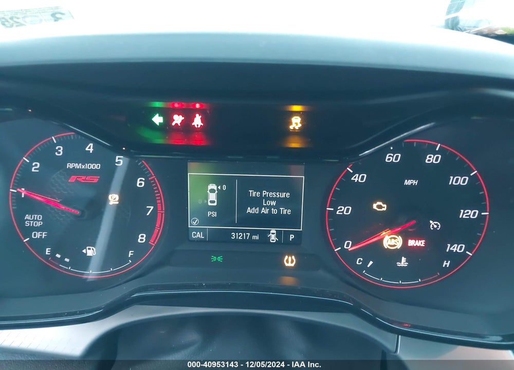 2024 CHEVROLET TRAX VIN: KL77LGE29RC213725