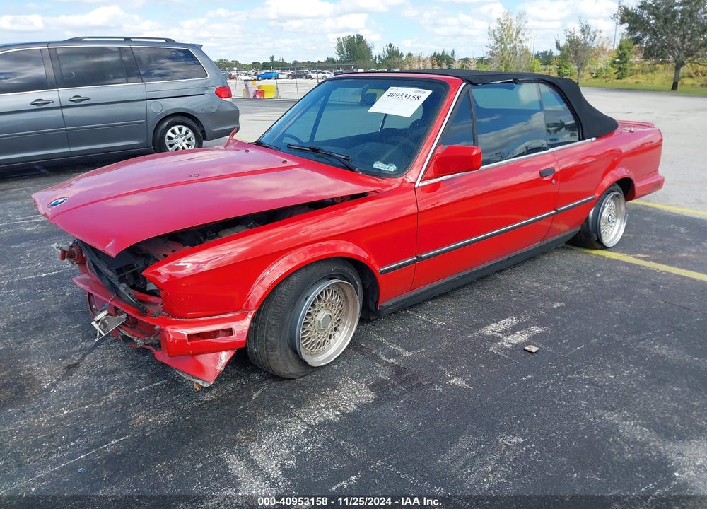 1989 BMW 325 I VIN: WBABB1308KEC00098