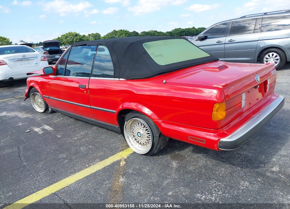 1989 BMW 325 I VIN: WBABB1308KEC00098