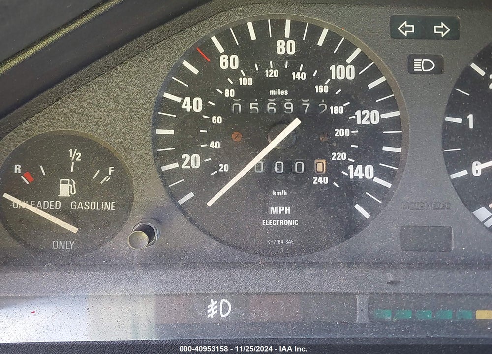 1989 BMW 325 I VIN: WBABB1308KEC00098