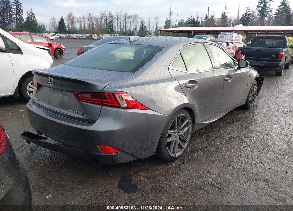 2015 LEXUS IS VIN: JTHCF1D21F5018661