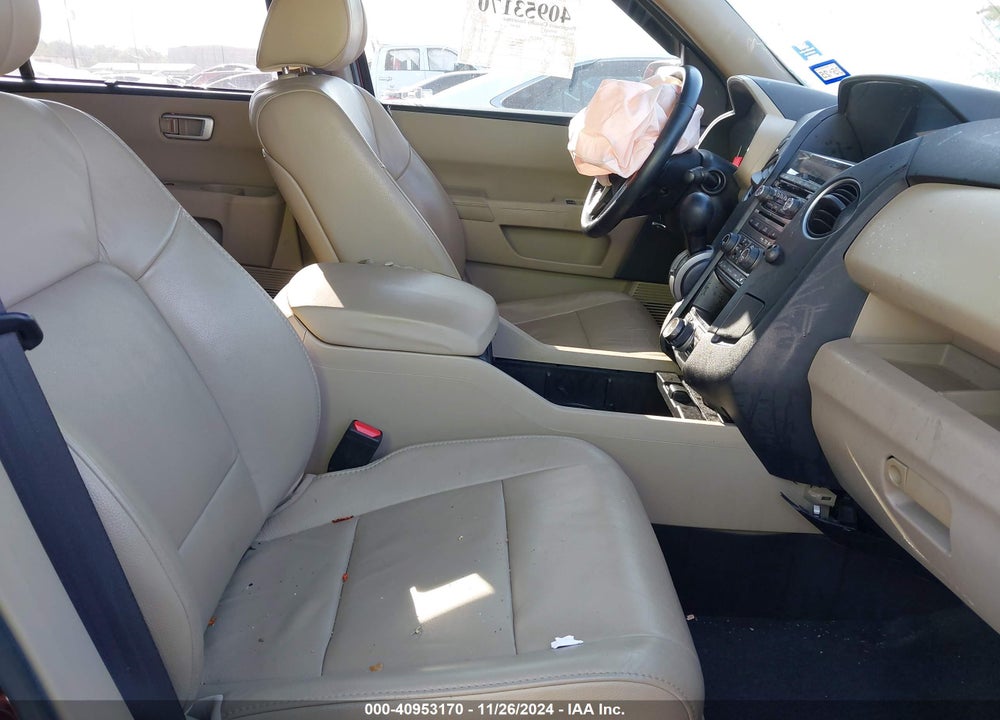 2012 HONDA PILOT TOURING VIN: 5FNYF3H97CB006647