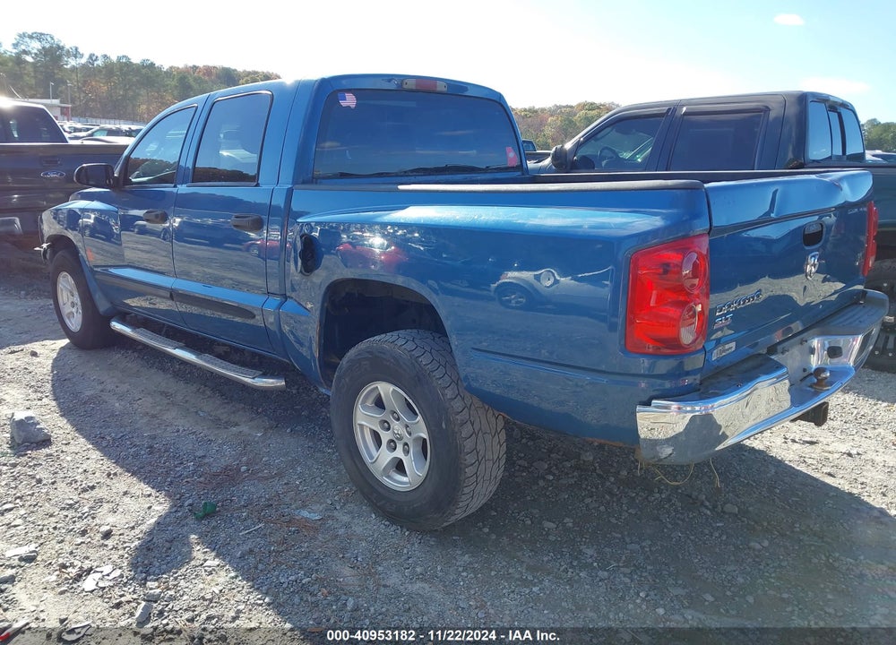 2005 DODGE DAKOTA SLT VIN: 1D7HE48N25S335869