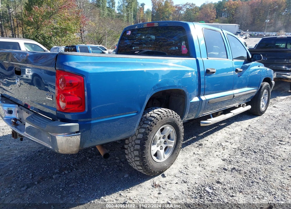 2005 DODGE DAKOTA SLT VIN: 1D7HE48N25S335869