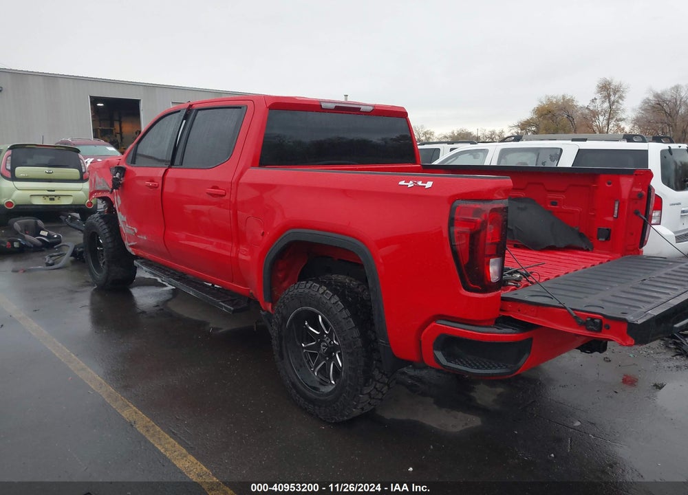 2022 GMC SIERRA 1500 4WD SHORT BOX ELEVATION WITH 3SB VIN: 3GTUUCED6NG646245