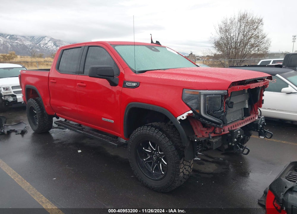 2022 GMC SIERRA 1500 4WD SHORT BOX ELEVATION WITH 3SB VIN: 3GTUUCED6NG646245