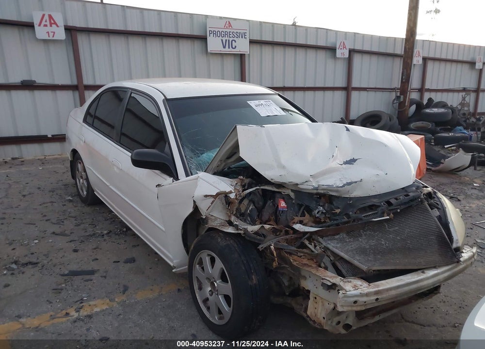 2004 HONDA CIVIC LX VIN: 2HGES16524H553731