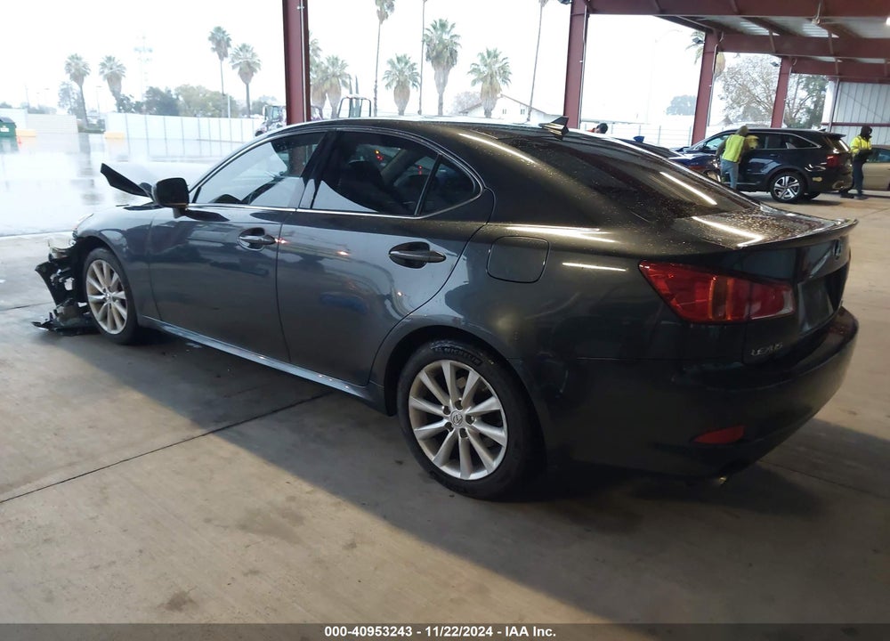 2009 LEXUS IS 250 VIN: JTHBK262295093643
