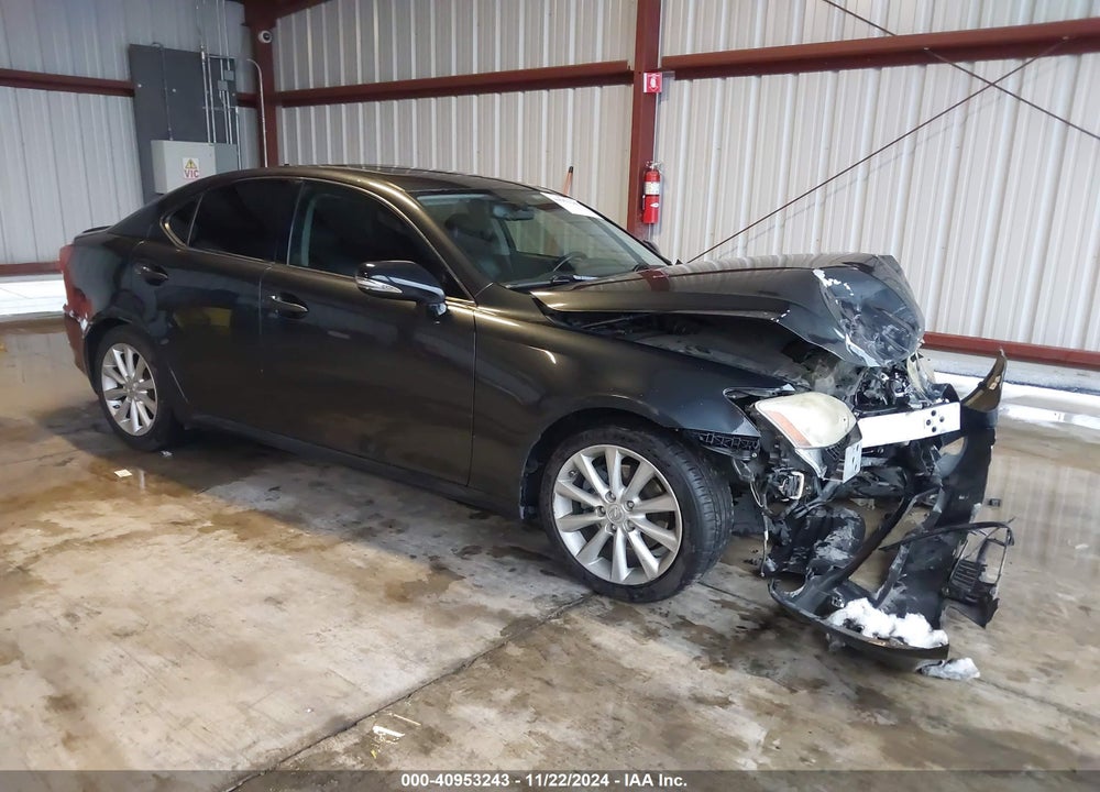 2009 LEXUS IS 250 VIN: JTHBK262295093643
