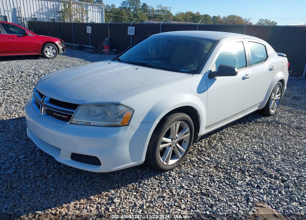 2013 DODGE AVENGER SE V6 VIN: 1C3CDZAG5DN509189