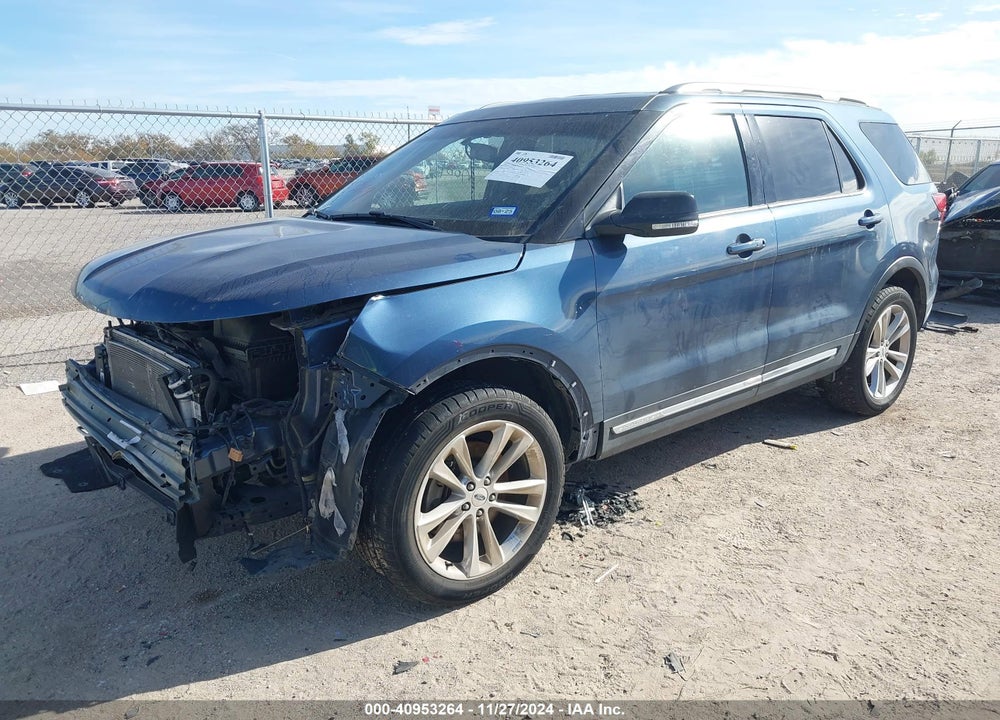 2018 FORD EXPLORER XLT VIN: 1FM5K8D84JGC25878