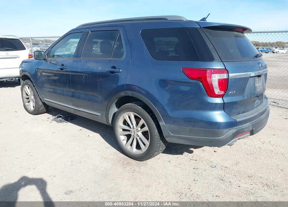 2018 FORD EXPLORER XLT VIN: 1FM5K8D84JGC25878