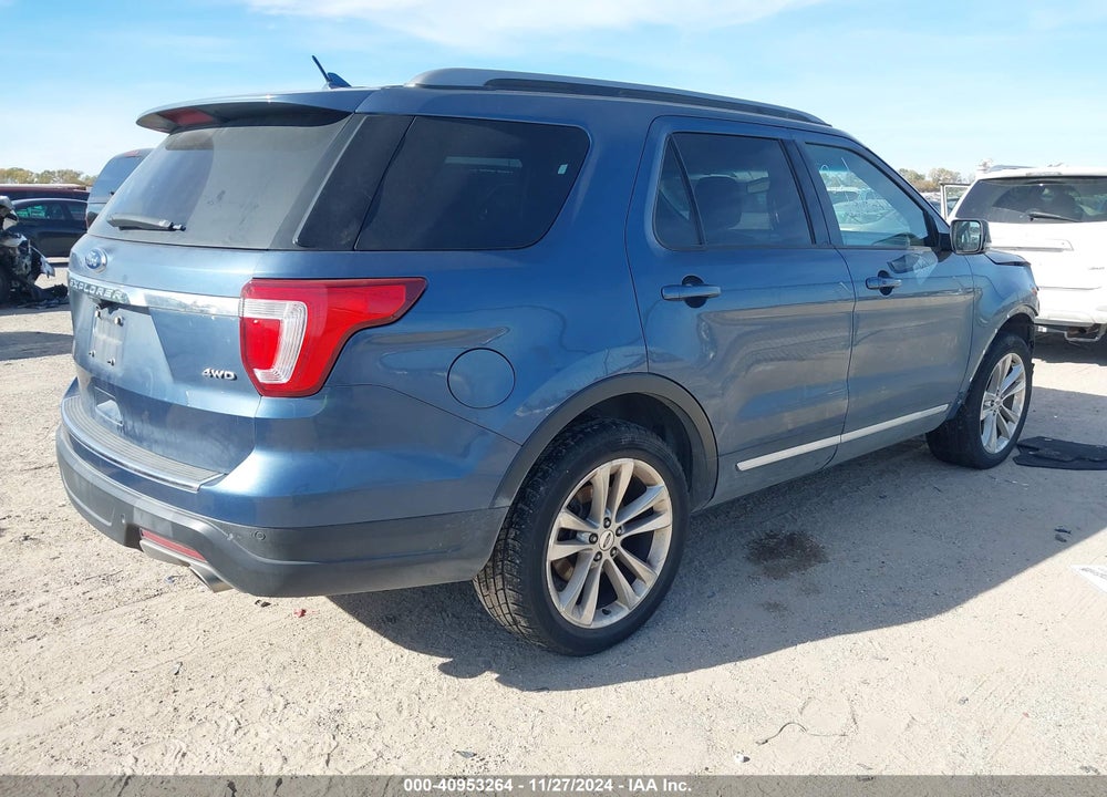2018 FORD EXPLORER XLT VIN: 1FM5K8D84JGC25878