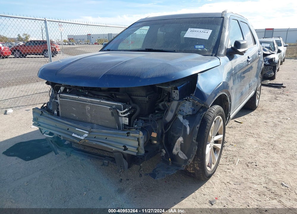 2018 FORD EXPLORER XLT VIN: 1FM5K8D84JGC25878