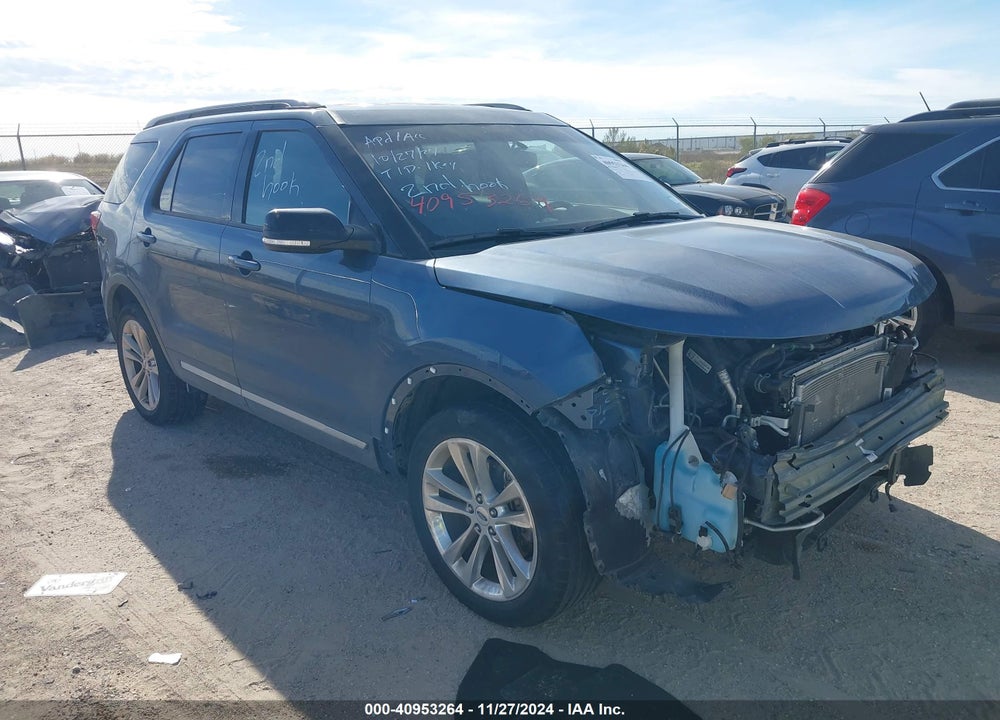 2018 FORD EXPLORER XLT VIN: 1FM5K8D84JGC25878