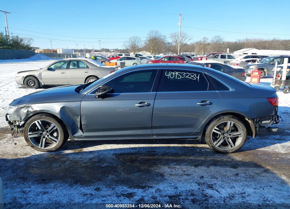 2017 AUDI A4 2.0T PREMIUM VIN: WAUENAF43HN063550