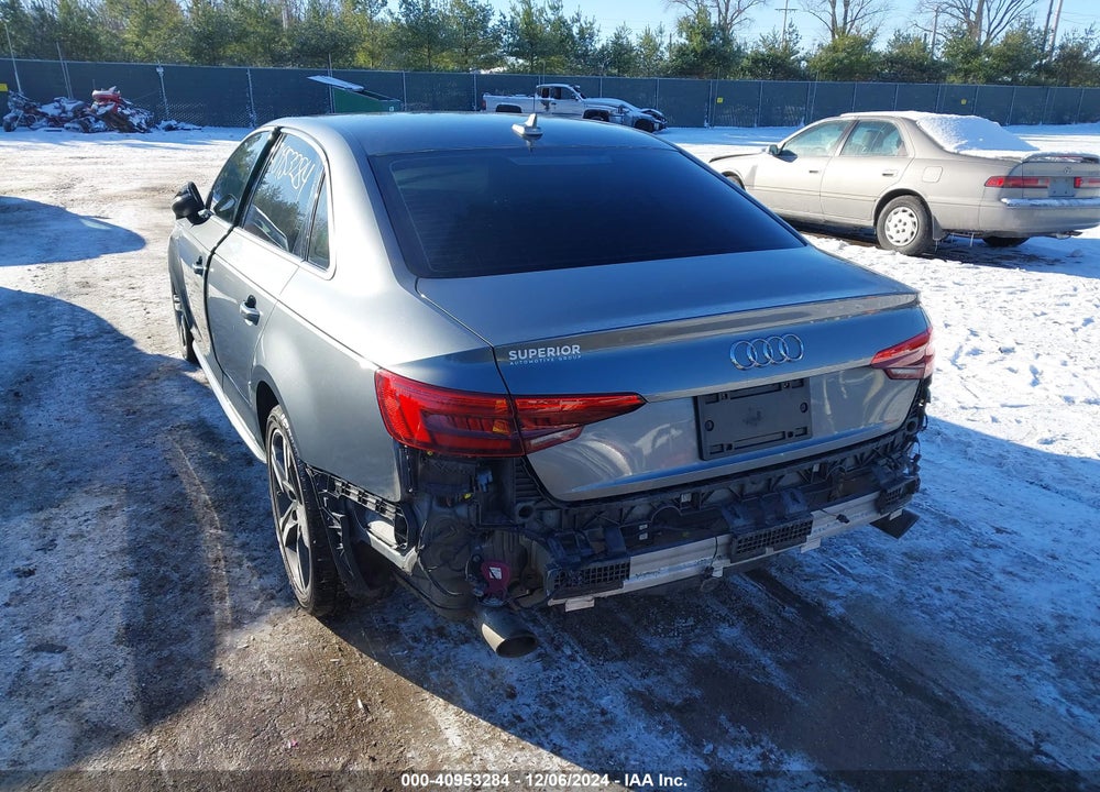 2017 AUDI A4 2.0T PREMIUM VIN: WAUENAF43HN063550