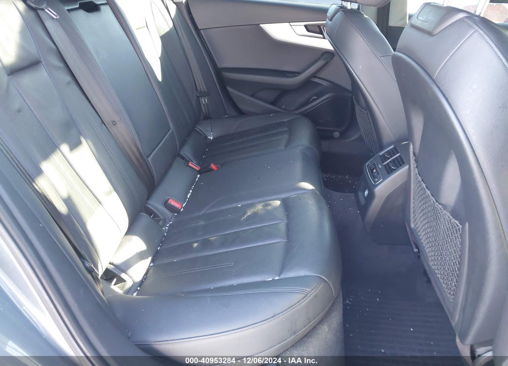 2017 AUDI A4 2.0T PREMIUM VIN: WAUENAF43HN063550
