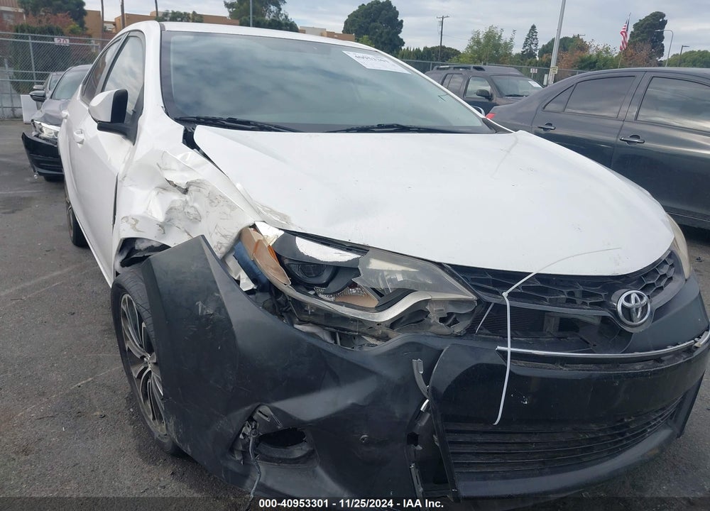2016 TOYOTA COROLLA ECO/ECO VIN: 5YFBURHE9GP492805