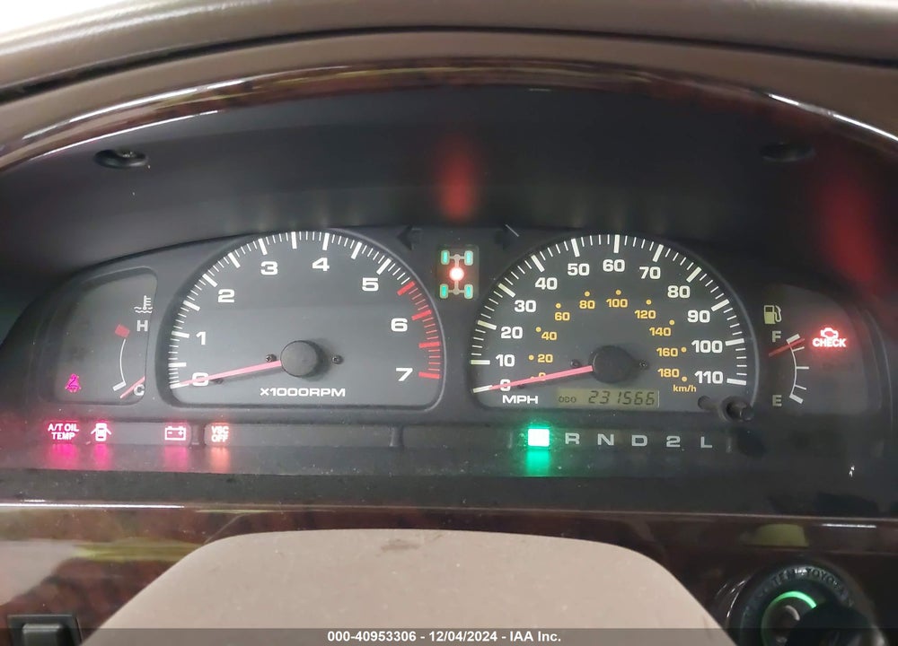 2002 TOYOTA 4RUNNER LIMITED V6 VIN: JT3HN87R529078509